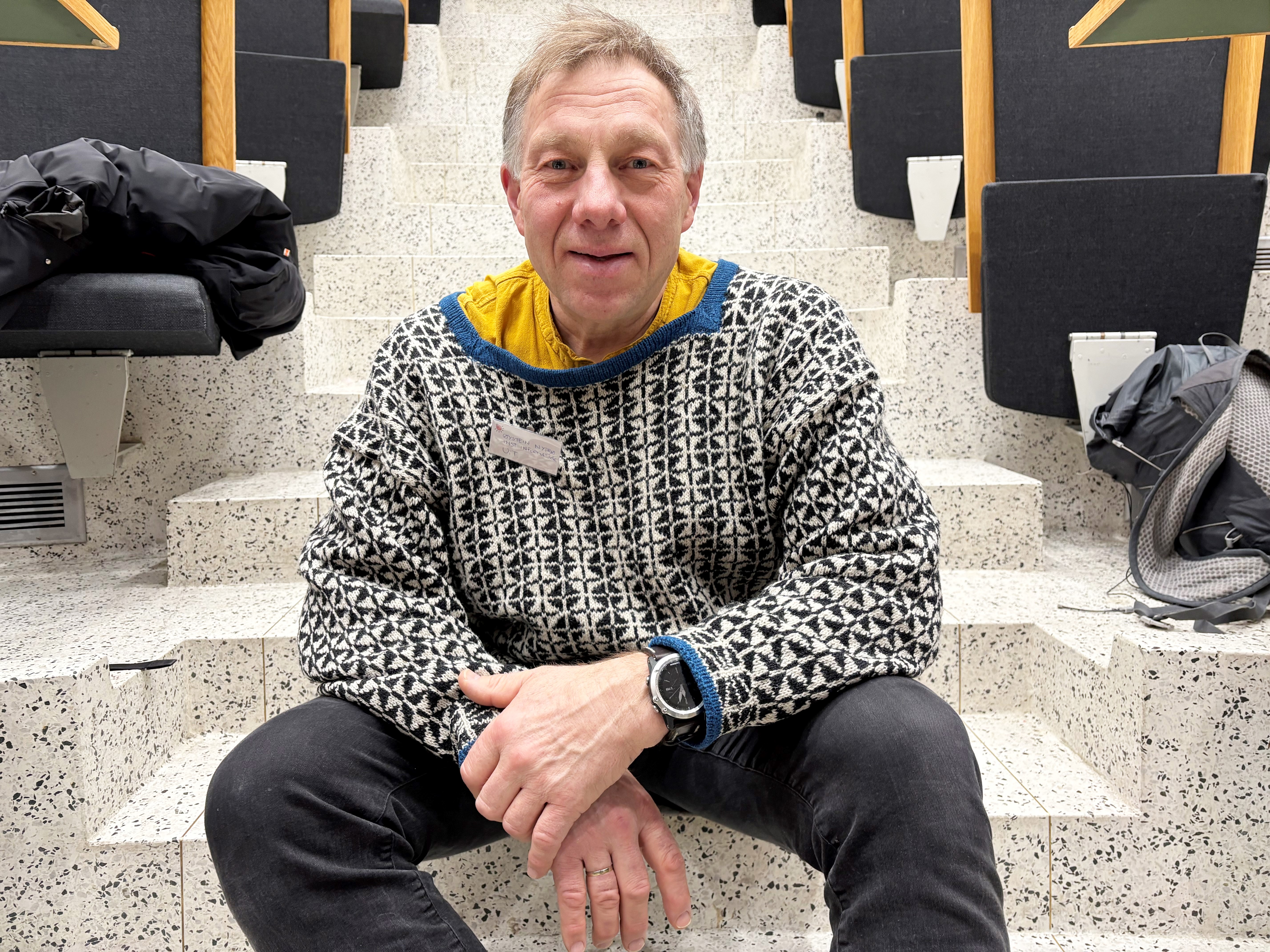 forsker og professor Øystein Nytrø fra Universitetet i Tromsø, Norges arktiske universitet (UiT)