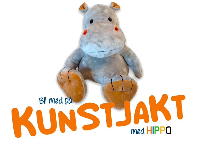 Et kosedyr på hvit bakgrunn