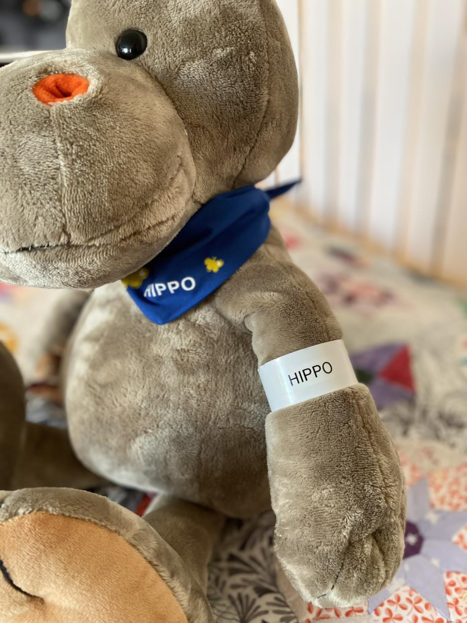 Et kosedyr på en seng