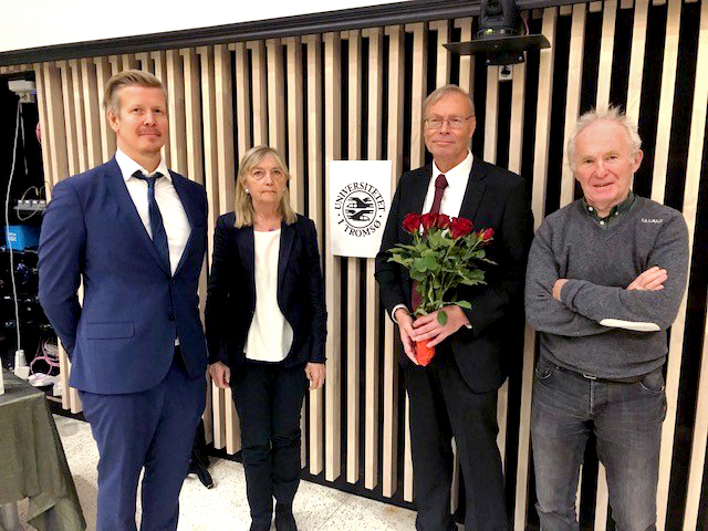 Bjørn Holdø disputerte