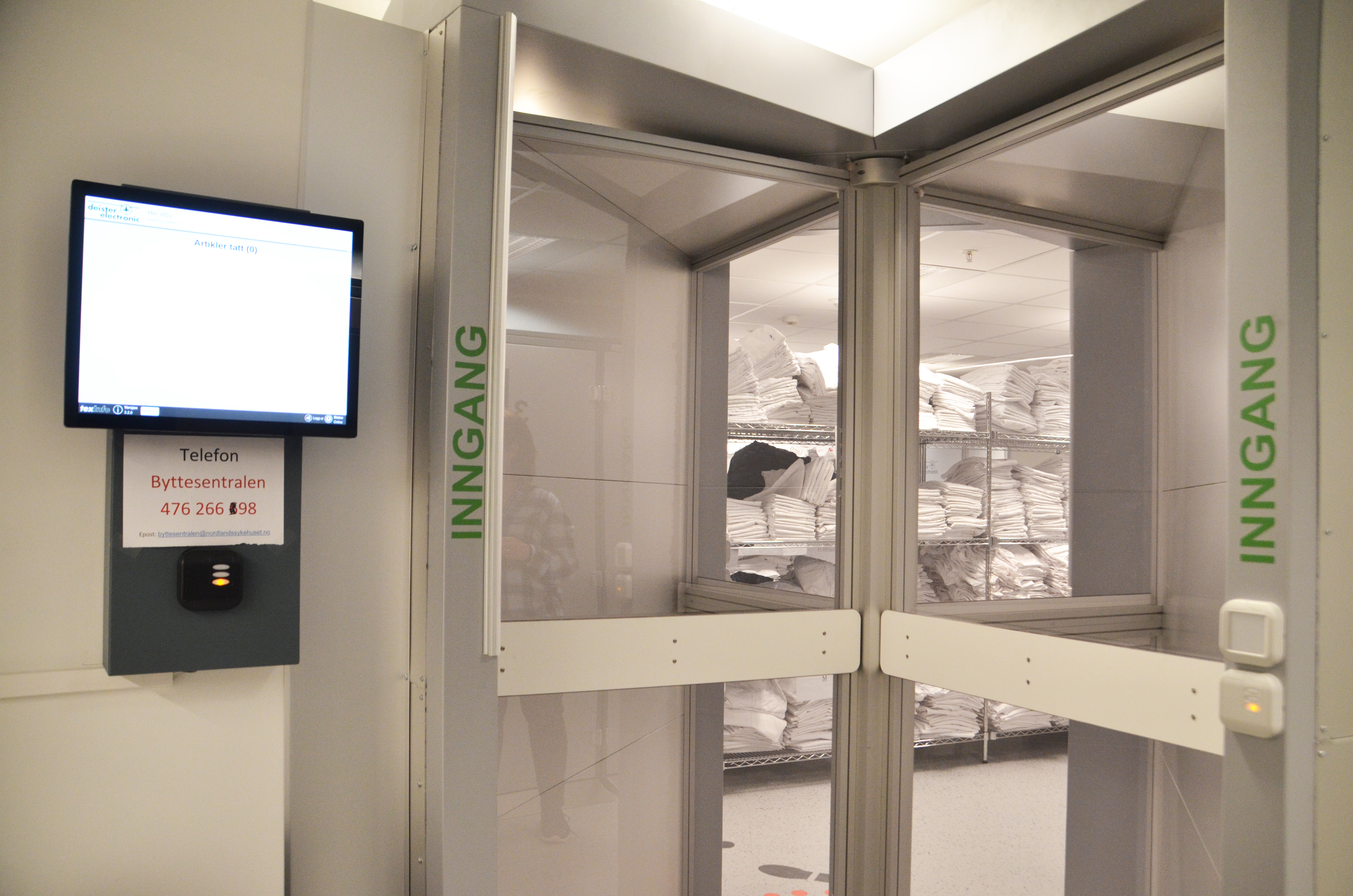 Inngangsdør byttesentral