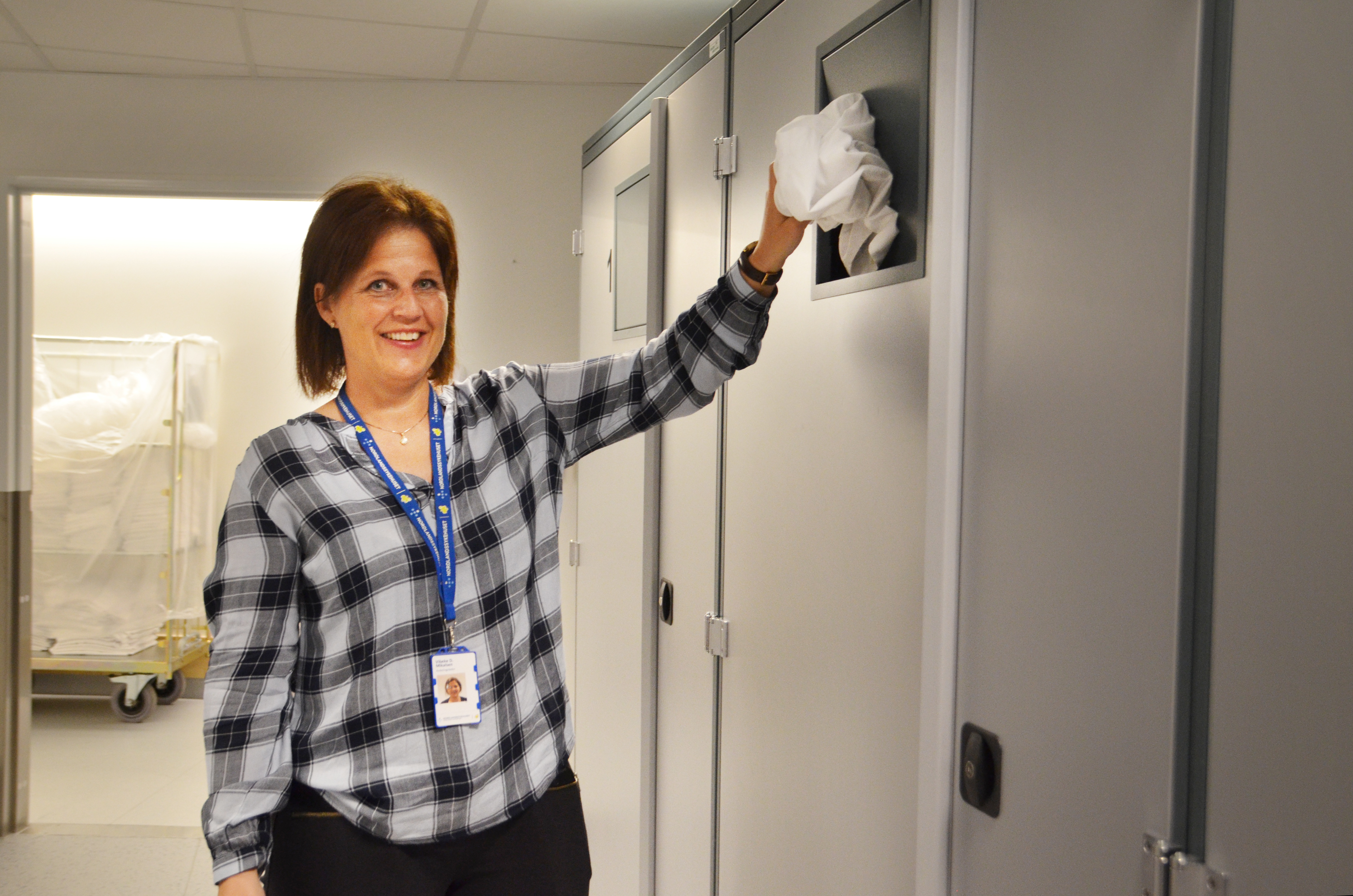 Returbokser for arbeidstøy