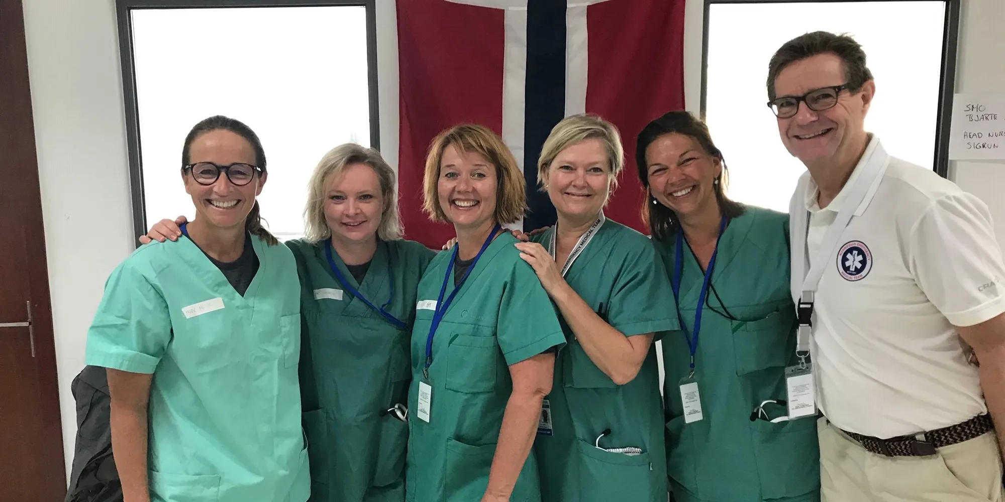 Fra venstre: Mette Sivertsen (anestesisykepleier NLSH), Solveig Johnsen (anestesilege UNN), Gunn-Merethe Opsahl (anestesisykeple