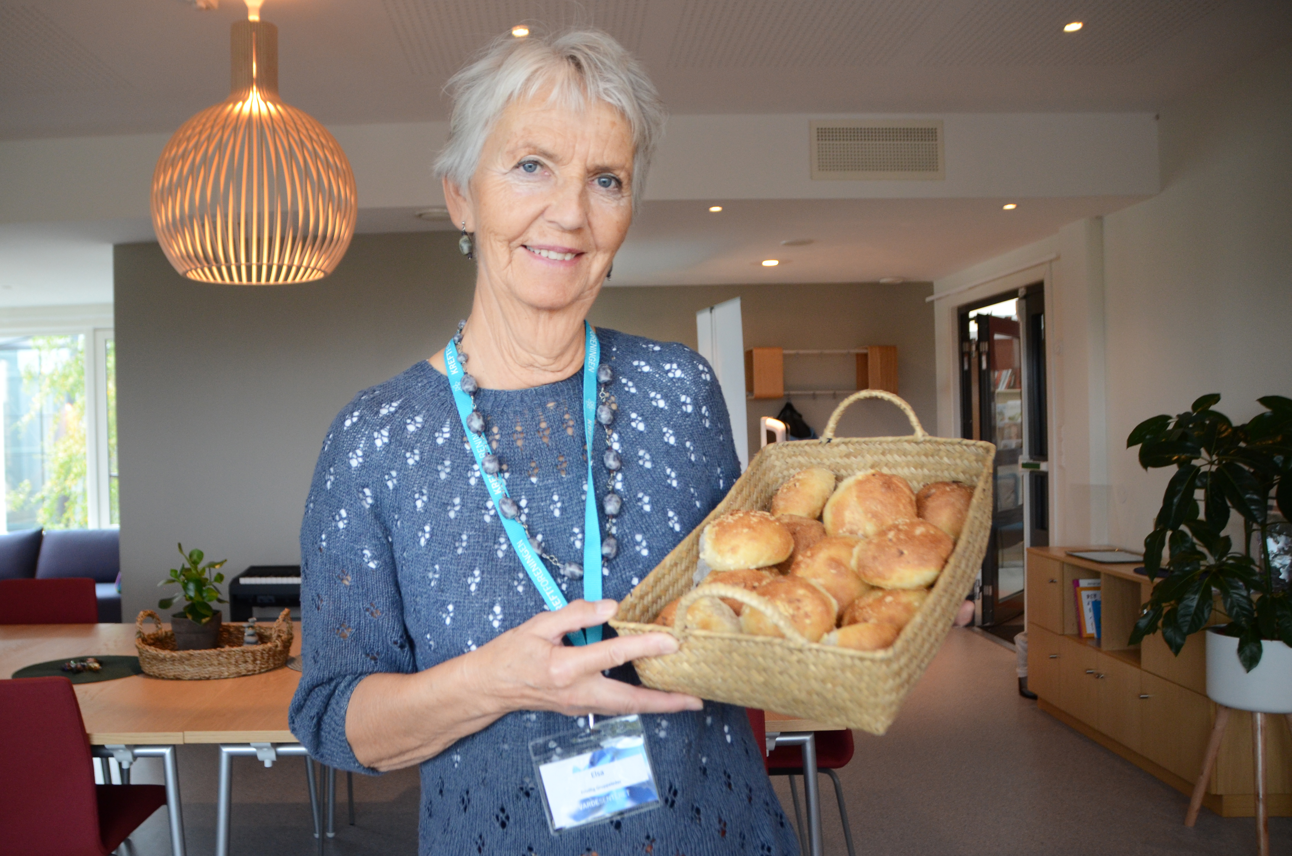 senterkoordinator Katrin Aakre ved Vardesenteret.