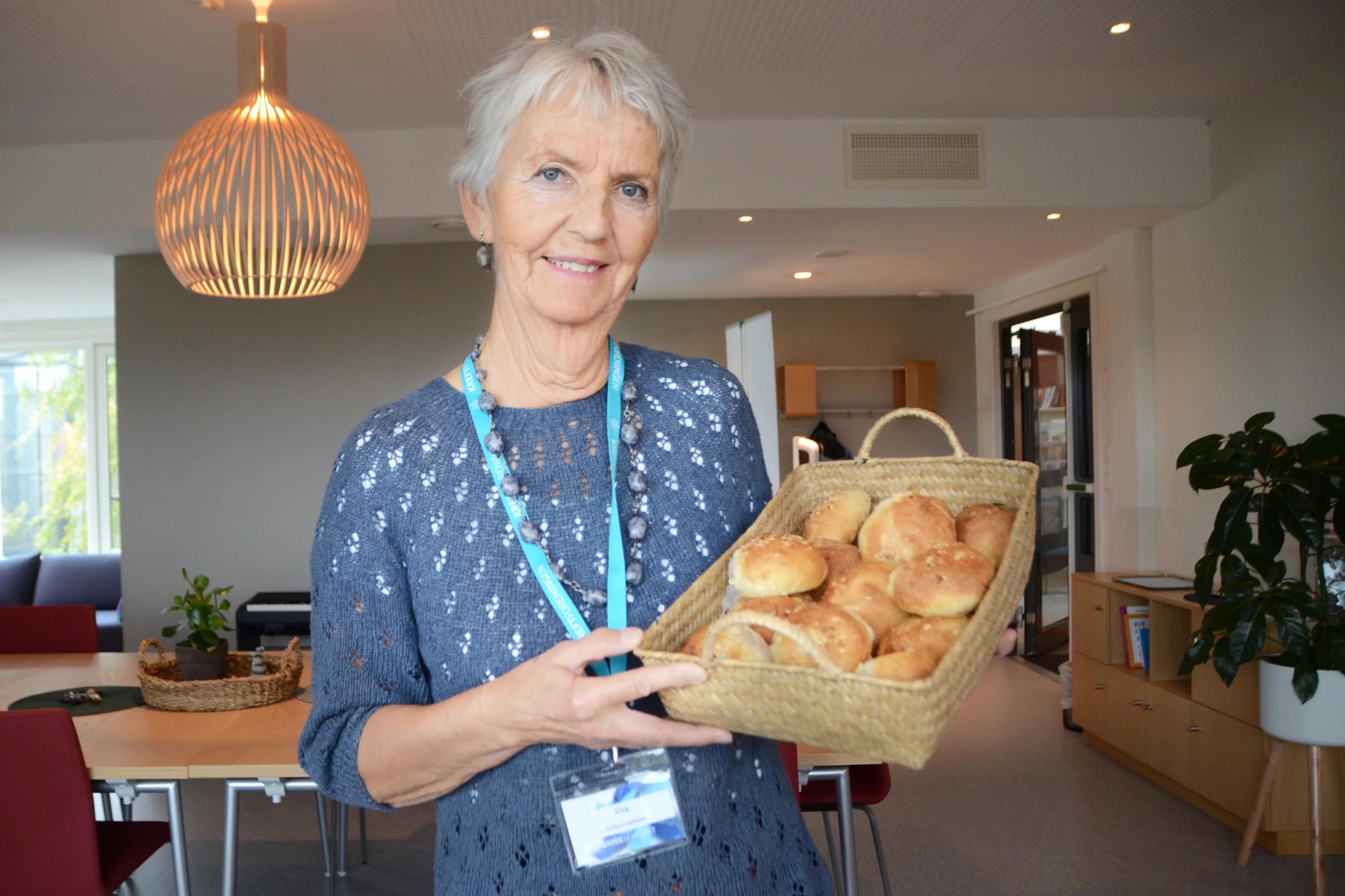 senterkoordinator Katrin Aakre ved Vardesenteret.