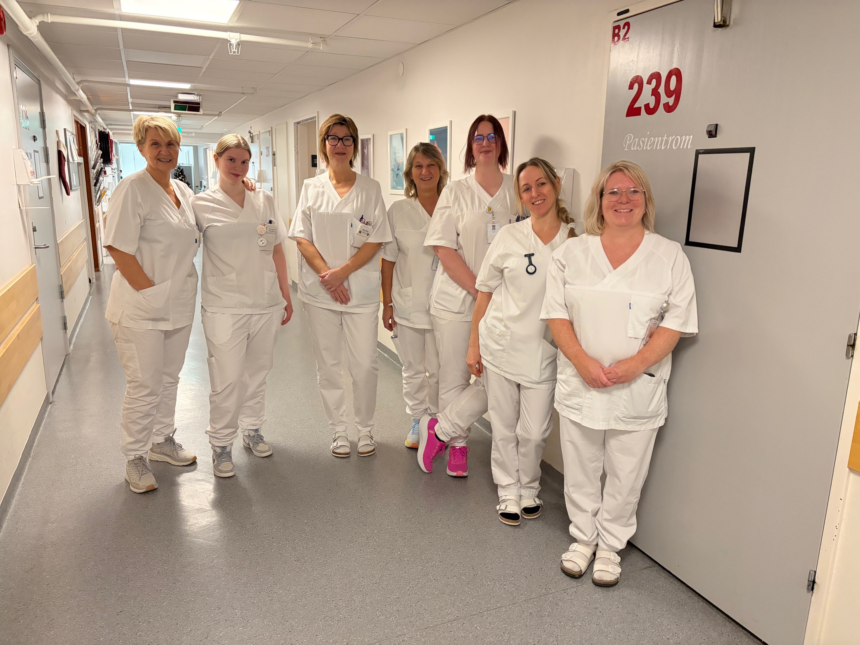 En gruppe medisinsk personell