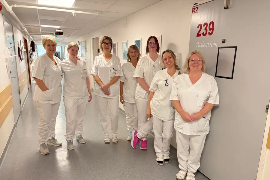 En gruppe medisinsk personell